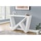 Monarch Specialties Accent Table, Console, Entryway, Narrow, Sofa, Living Room, Bedroom, Laminate, White, Contemporary I 2429 - alternate 5